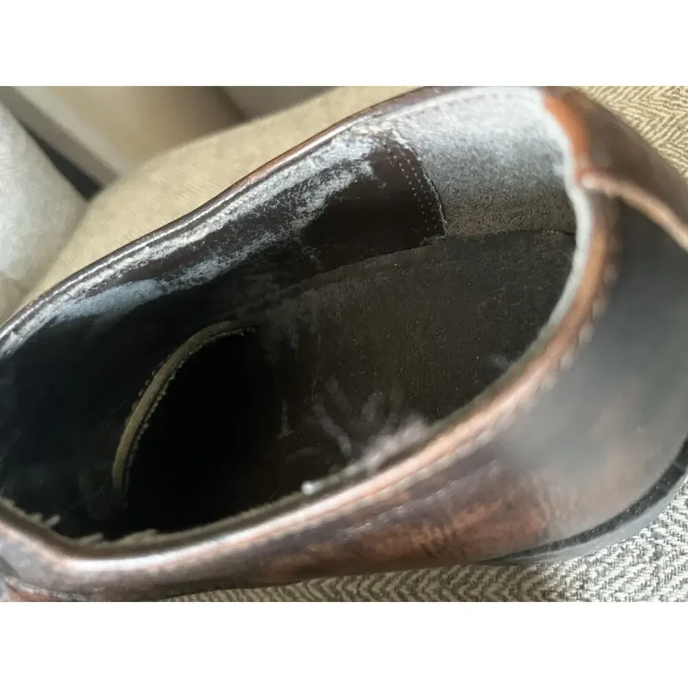 Dexter Brown And Green Saddle Oxford Shoes